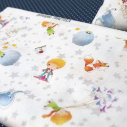 Popelín infantil exclusivo El Principito. Ancho 145 cm - 1 2