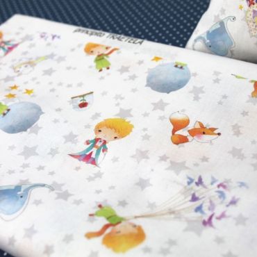 Popelín infantil exclusivo El Principito. Ancho 145 cm - 2