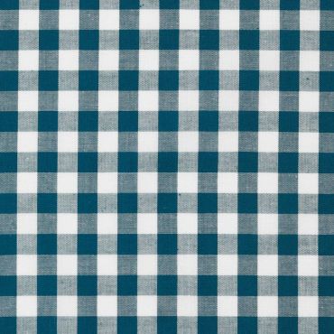 Telas Vichy Classic Petróleo. Ancho 150 cm - 1