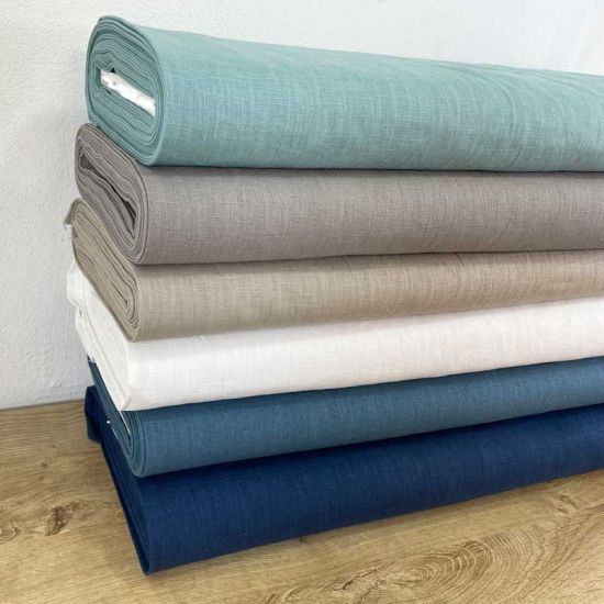 Lino arena washed con cuerpo. Ancho 140 cm - 3