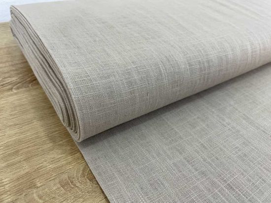Lino arena washed con cuerpo. Ancho 140 cm - 4