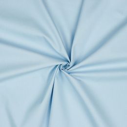 Popelín liso azul bebé . Ancho 150 cm - 1 2