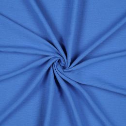 Tejido fluido con textura azul eléctrico