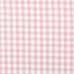 Telas Vichy Classic Rosa 1 cm Algodón. Ancho 150 cm - 1