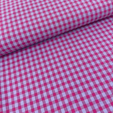 Vichy Seersucker Bicolor Lavanda 6 mm  - Ancho 150 cm - 1