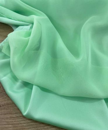 Satén Stretch Verde Menta. Ancho 150 cm - 3