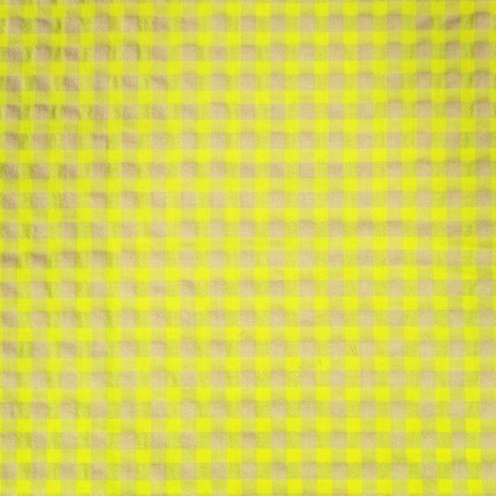 Vichy Seersucker Bicolor Amarillo Fluor 6 mm  - Ancho 150 cm - 3
