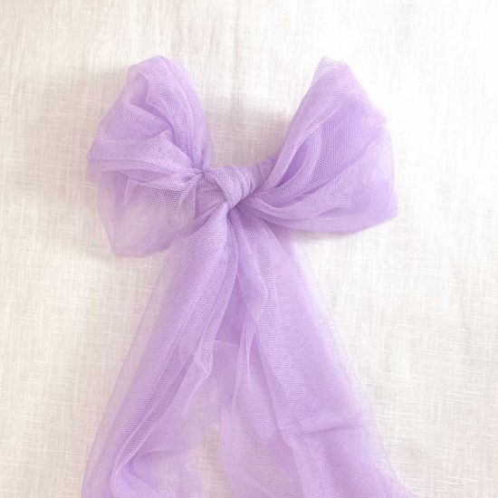 Tul tacto de seda Lavanda. Ancho 150 cm - 3