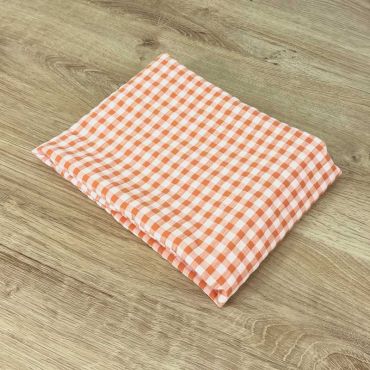 Vichy Seersucker Bicolor Carrot Cake 6 mm  - Ancho 150 cm - 2