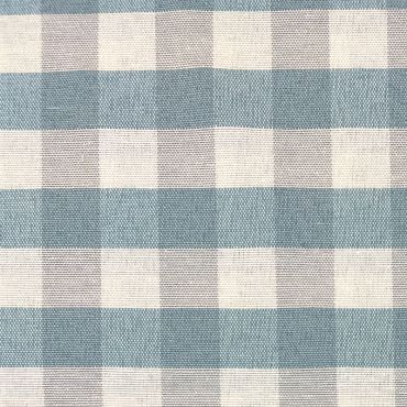 Vichy Mariola Azulado y Gris. Ancho 280 cm - 2