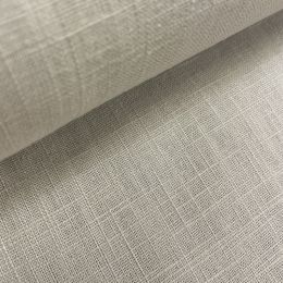 Lino Beige washed con cuerpo. Ancho 140 cm - 1