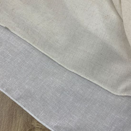 Tela de Visillo Translúcida Rústica - Color Lino- 280 cm de ancho - 2