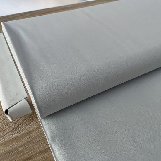 Popelín Liso Gris Claro. Ancho 145 cm - 2