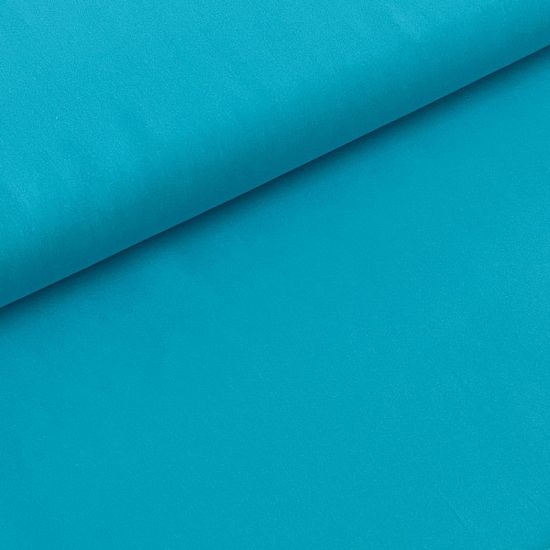 Popelín Liso Turquesa. Ancho 145 cm - 1