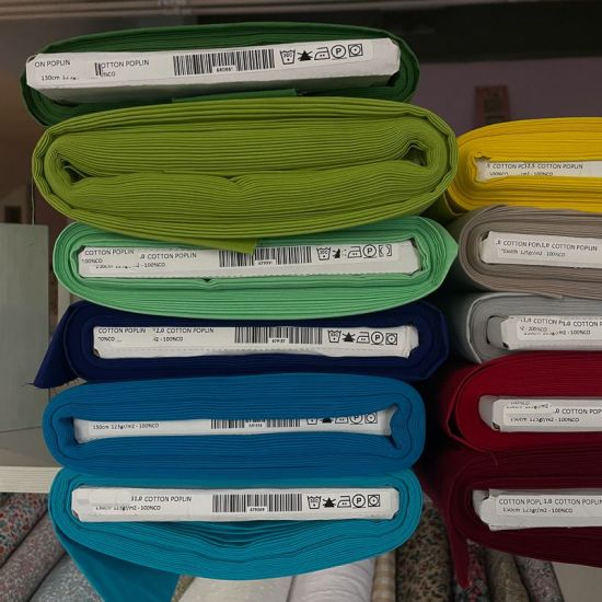 Popelín Liso Verde Hierba. Ancho 145 cm - 3