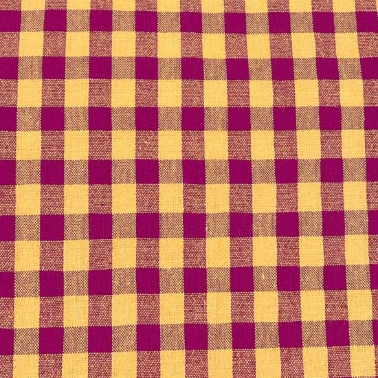 Vichy Seersucker Bicolor Jengibre y Dragonfruit 6 mm - Ancho 150 cm - 4