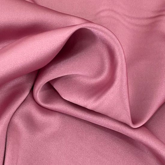 Satén Crepé Strech Doble Color Rosa Oscuro – Colección Milán. Ancho 145 cm - 2
