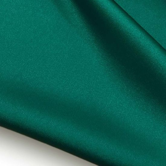 Satén Crepé Strech Doble Color Verde Oscuro - Colección Milán. Ancho 145 cm - 1