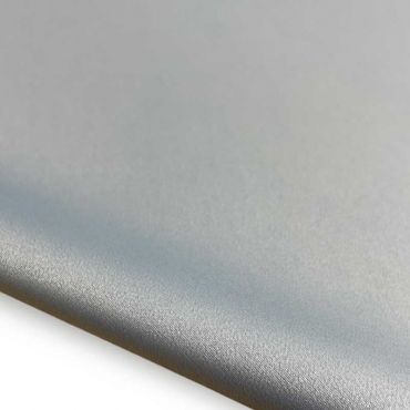 Satén Crepé Strech Doble Color Gris Claro - Colección Milán. Ancho 145 cm - 1