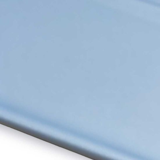 Satén Crepé Strech Doble Cara Azul Celeste - Colección Milán. Ancho 145 cm - 1