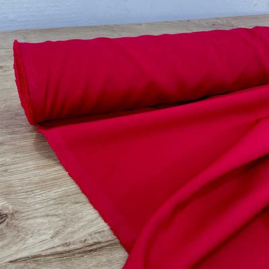 Bielástico Roma Rojo con Cuerpo - Ancho 145 cm - 1