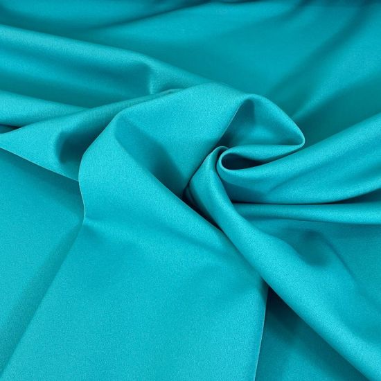 Bielástico Roma Turquesa con Cuerpo - Ancho 145 cm - 2
