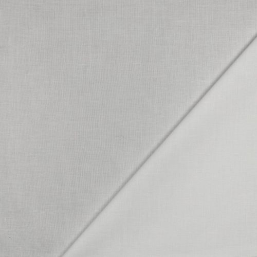 Popelín Liso Blanco Óptico