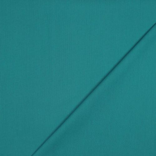 Popelín Liso Azul Petroleo Claro
