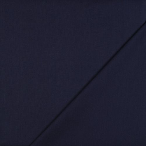 Popelín Liso Azul Navy