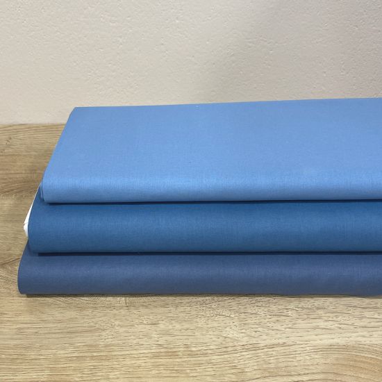 Popelín Liso Denim Oscuro 1