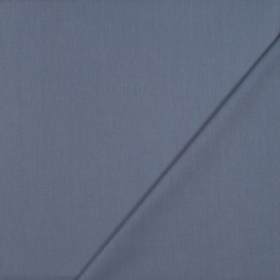 Popelín Liso Denim Oscuro