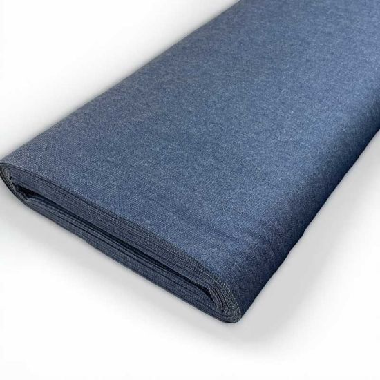 Tejido Vaquero 4,5 onzas Azul Medio. Ancho 140 cm - 1