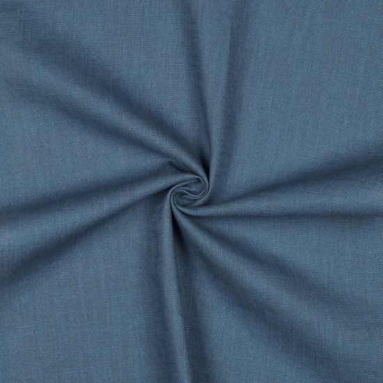 Lino Azul Denim Washed con cuerpo