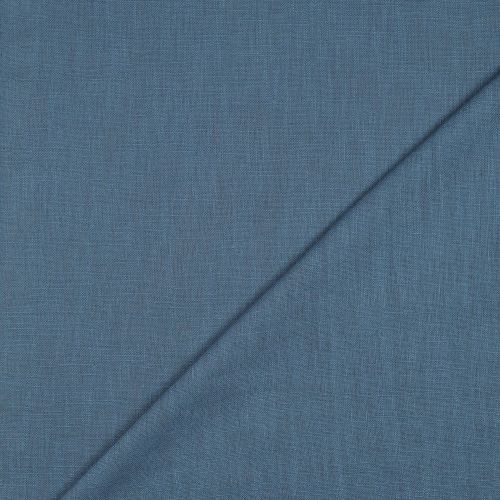Lino Azul Denim Washed con cuerpo