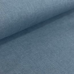 Lino Azul Denim Claro Washed con Cuerpo