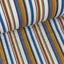 Raya seersucker Capri multicolor