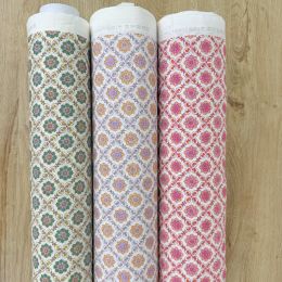 Popelín Garland Lila Estilo Liberty 2