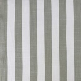 Viscosa Rayas 3 cm Verde Oliva