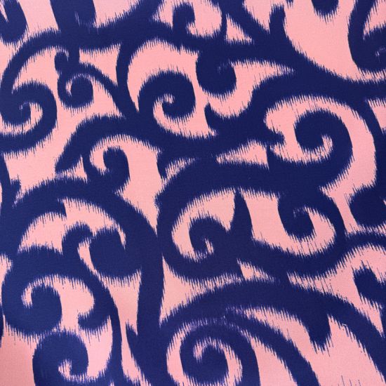 Seda estampado abstracto 5