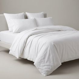 Sábana Percal 200 Hilos blanco Algodón 2