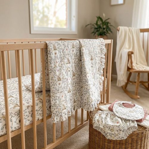 Tela Infantil Algodón Jardín Encantado Exclusiva Traetela - 4 6