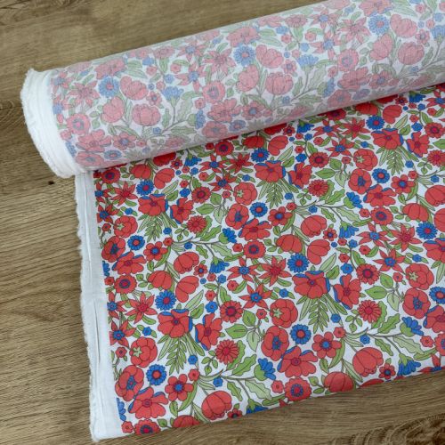 Voile Amapolas | Algodón Floral Estilo Liberty  4