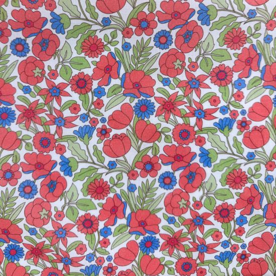 Voile Amapolas | Algodón Floral Estilo Liberty  5
