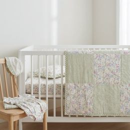 Popelín Flores Tavira Pastel. Ancho 145 cm 2