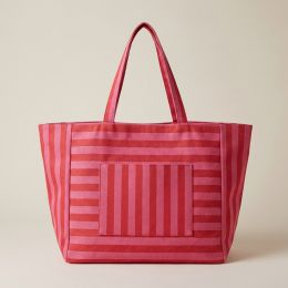 Raya Gijón bicolor Fucsia y Rojo. 2