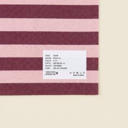 Raya Gijón bicolor Granate oscuro y Rosa 2