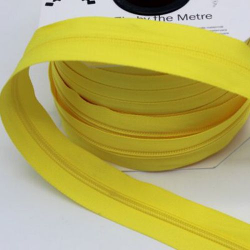 Cremallera por Metros de 5 cm – Amarillas 2