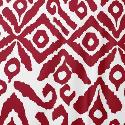 Viscosa Estampado Rojo Almagre