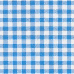 Tela Vichy Colegial Azul 5 mm