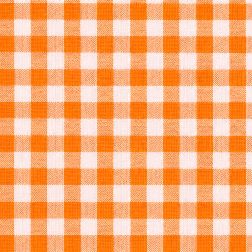 Tela Vichy Colegial Naranja